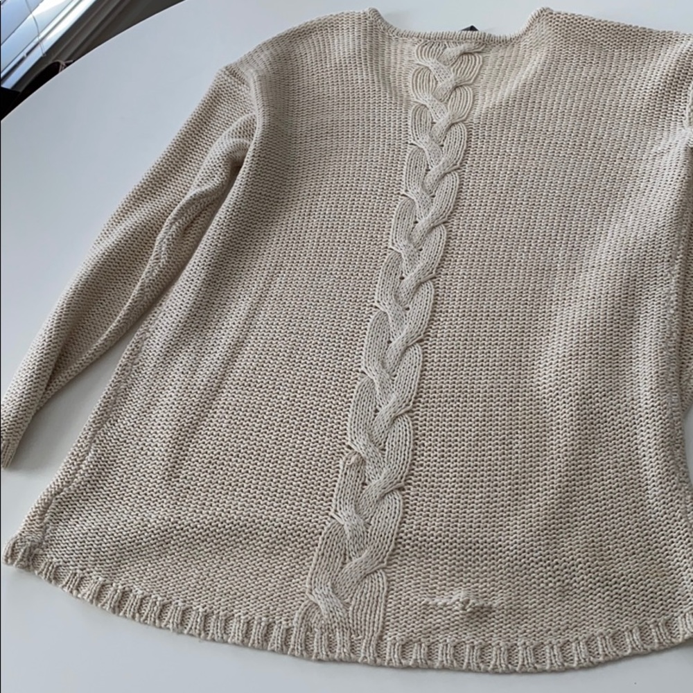 Knitted Chunky Sweater - Picture 4 of 4